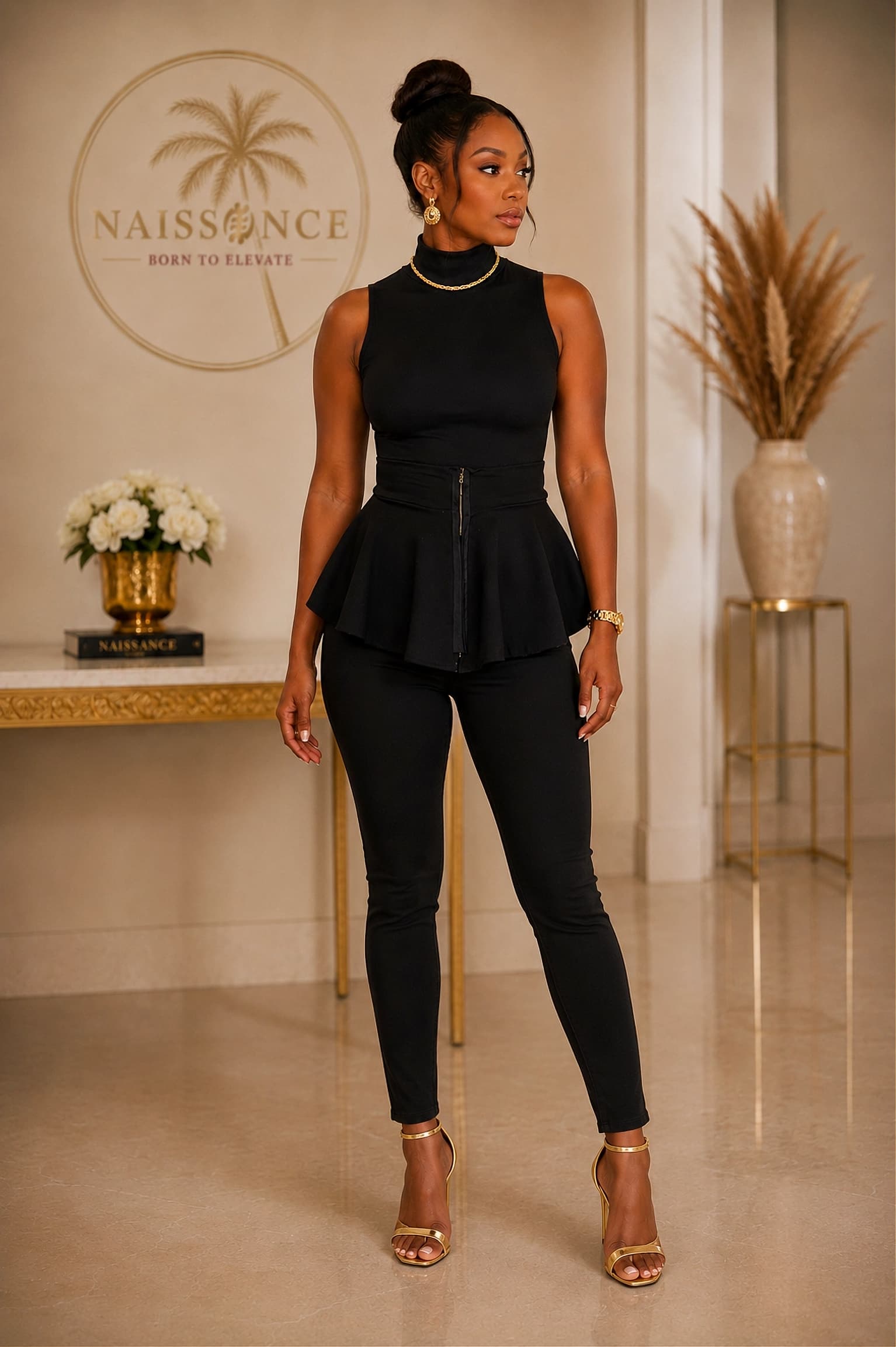 Première Peplum Belt — handcrafted by Naissance, view 3
